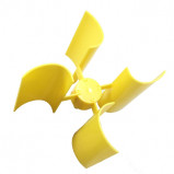 Śmigło pionowe 10cm 4 łopatki do mini elektrowni wiatrowej