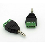 Wtyk minijack 3.5 4pin z szybkozłączem