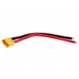 Wtyk XT60 męski z przewodem 10cm AWG12