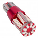 Żarówka LED 12V T10 4W Czerwona