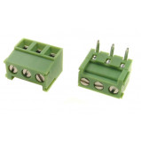 AK 3.81mm h=9.20mm kątowy 3pin (-) opak=100 szt