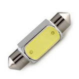 Żarówka LED 12V C5W 1.5W Biała, obudowa aluminiowa 31mm