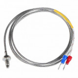 Sonda pomiarowa WRET-01 typ E 0~400°C wkręcana gwint M6, przewód 1m w metalowym pancerzu