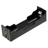 Koszyk na 1 baterie typu 18650 do PCB z blaszkami