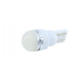 Żarówka LED 12V T10 0.5W Biała okrągła
