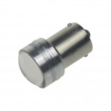 Żarówka LED 12V BA15S 1.5W Biała 9 LED z soczewką 20x34mm