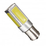 Żarówka LED 12V BA15S 4W Biała COB 18x58mm