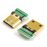 Wtyk mini HDMI na kabel HD6