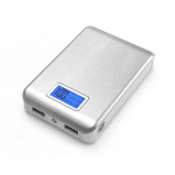 Obudowa powerbank na 4 akumulatory 18650 z LCD (2x USB 5V 1A oraz 5V 2.1A)
