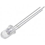 Dioda LED 5mm Czerwona/Żółta WK (wspólna katoda), clear 3 nogi opak=100 szt