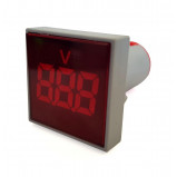 Woltomierz LED 32x32 20-500VAC Czerwony