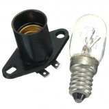 Żarówka do mikrofalówki 230V 20W wkręcana, konektory kątowe