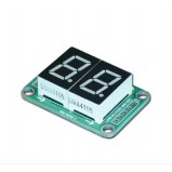 Wyświetlacz LED 2 cyfry HC595