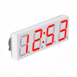 Zegar biurkowy LED 5V czerwony