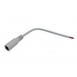 Gniazdo DC 2.1/5.5 z przewodem 15cm biały