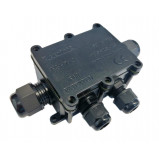 Puszka hermetyczna 80x57x41mm IP65 4 przepusty