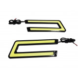 Lampa LED 12V biała 2x10W 140mm typ U