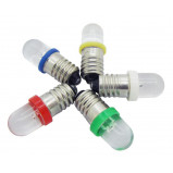 Żarówka wkręcana LED E10 3.8V biała ciepła