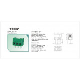 AK 3.81mm h=9.20mm 3pin (-) opak=100 szt