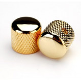 Gałka potencjometru metalowa złota 18mm GMZL18 h=18mm
