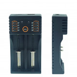 Ładowarka na 2 ogniwa AA, AAA, 18650 z funkcją power bank