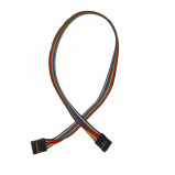 Kabel taśma żeński 2x5PIN x 2 l=40cm