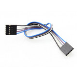 Kabel żeński 5PIN x 2 r=2.54mm l=30cm