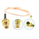 Adapter U.FL (IPEX) - SMA żeńskie 10cm