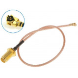 Adapter U.FL (IPEX) - SMA męskie 10cm