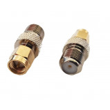 Adapter gniazdo F -> SMA męskie